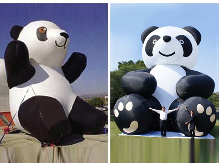 剑河充气熊猫展示